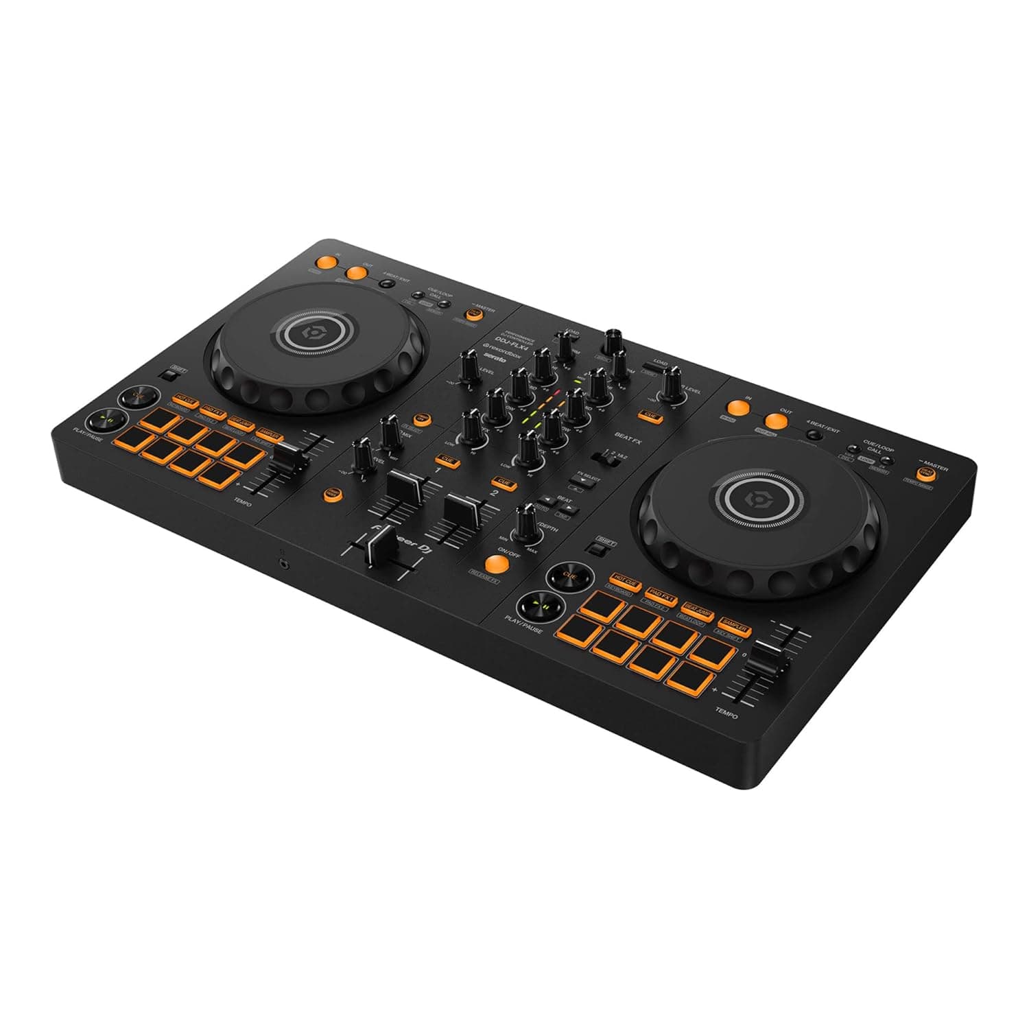 Pioneer DJ DDJ-FLX4 2-Deck Rekordbox & Serato DJ Controller