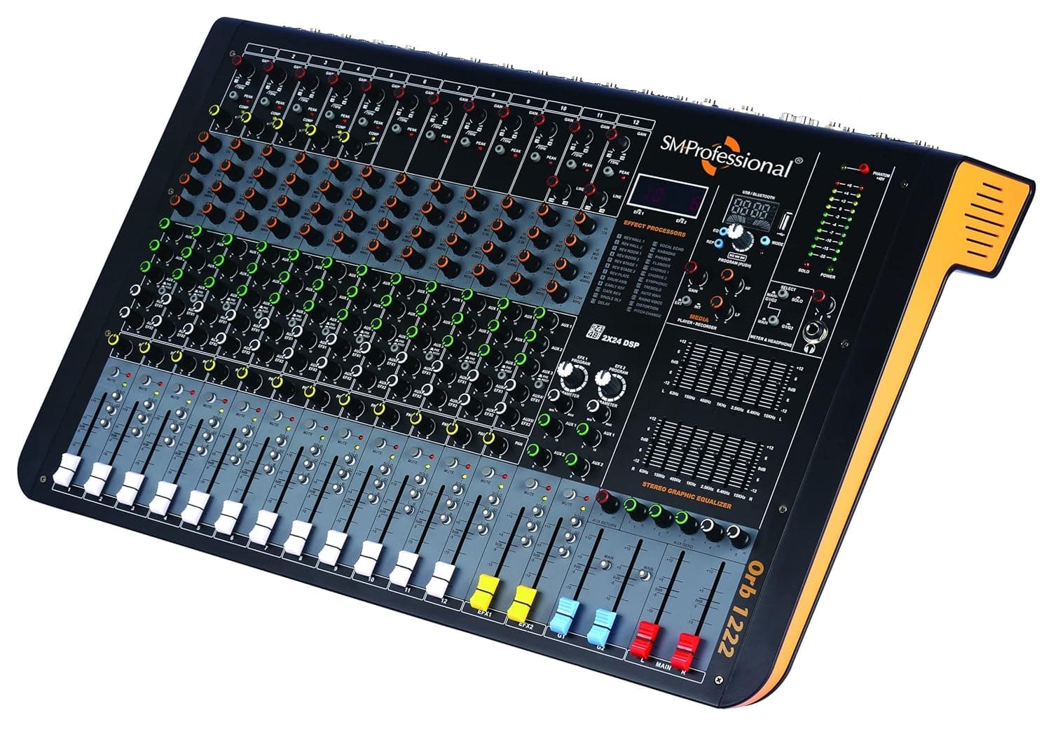 Studiomaster ORB-1222 Professional 12 Channel DJ Mixer 2