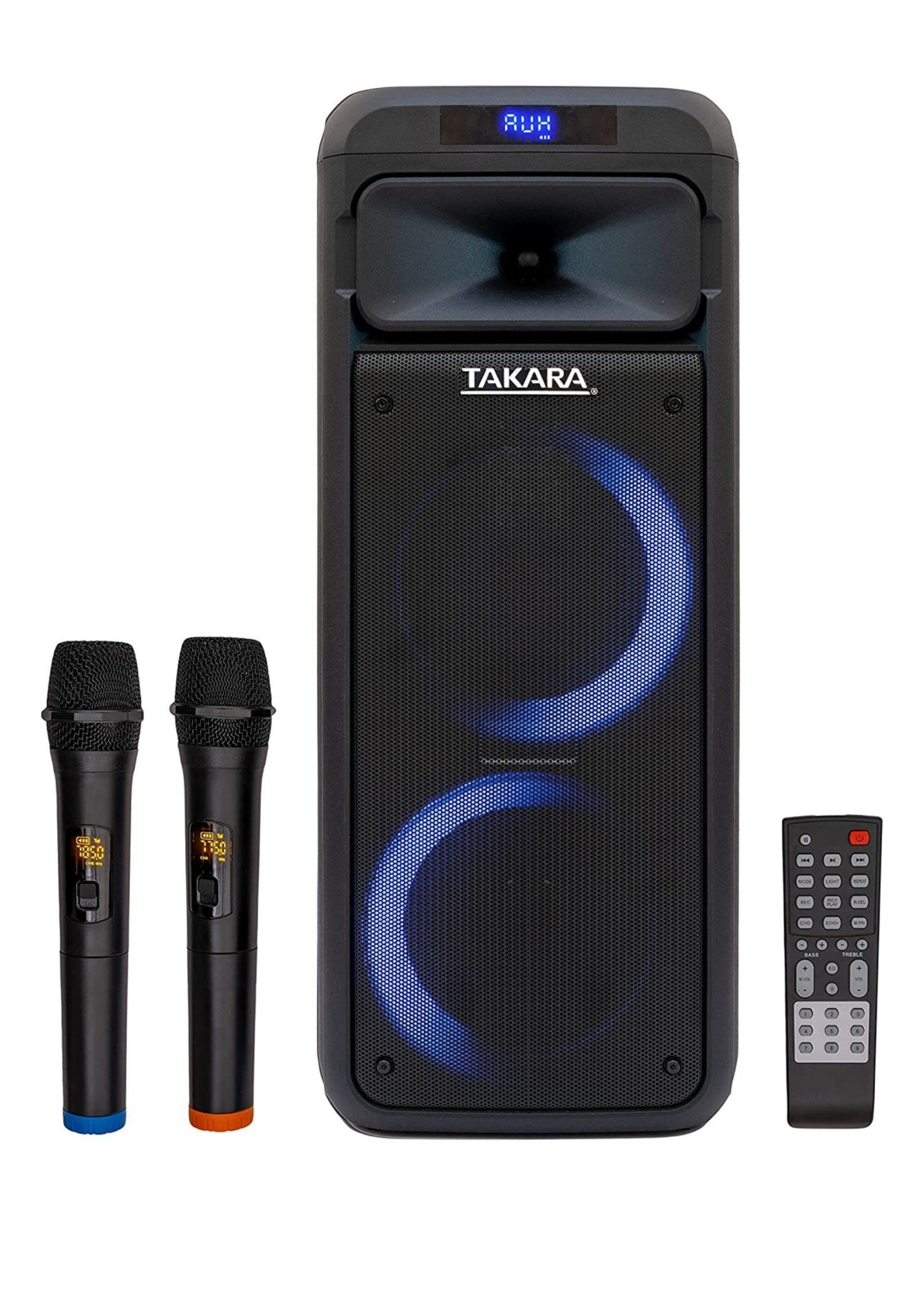 Takara T-1020 Portable Party Karaoke Speaker 1