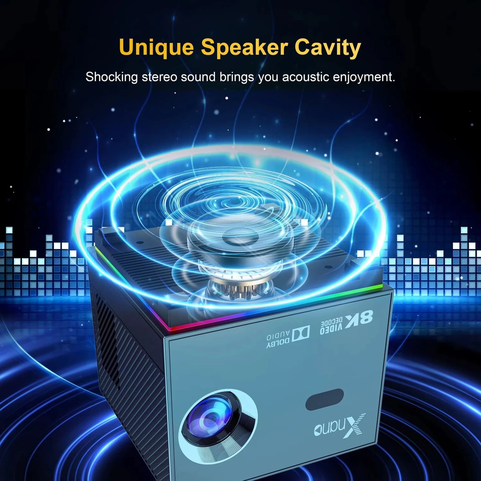 XNANO Smart Mini Projector with Android 3