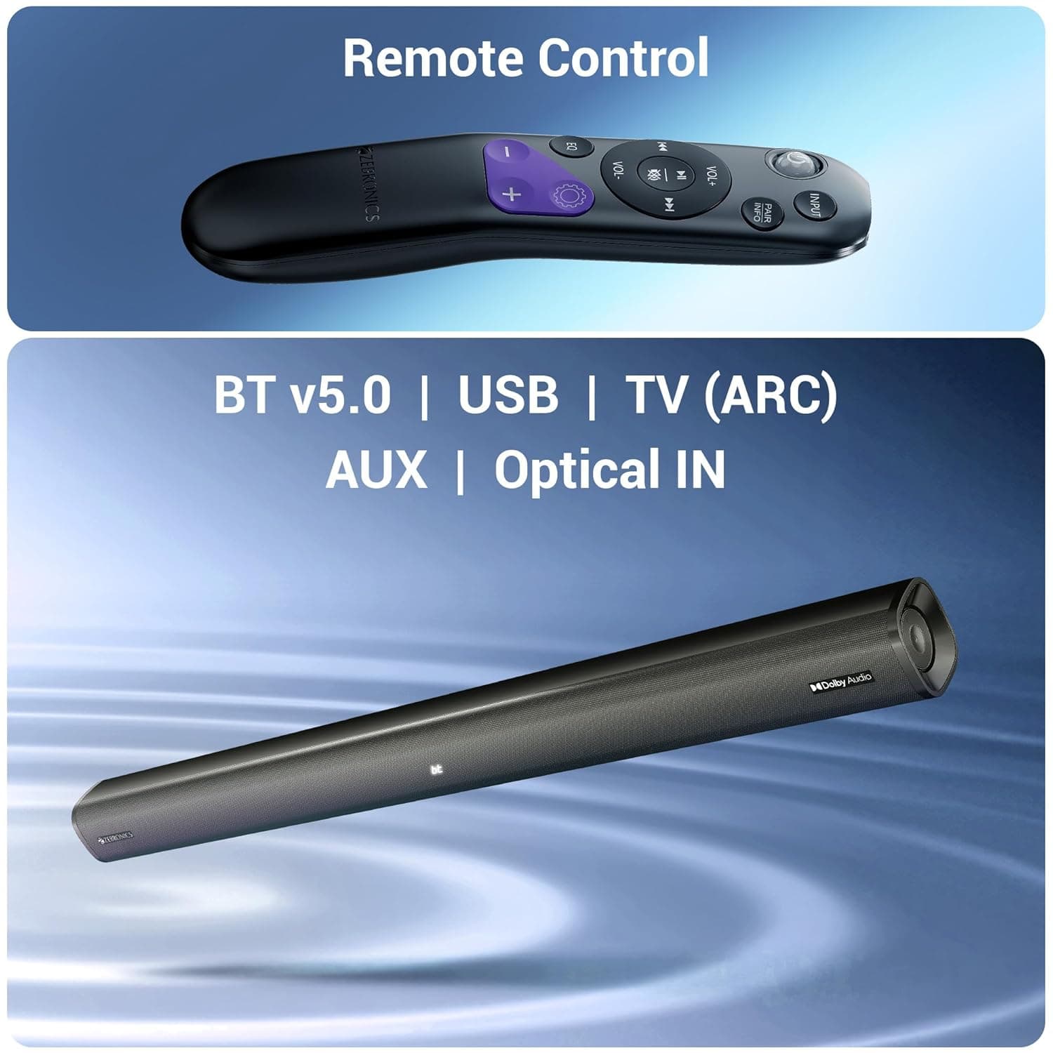 ZEBRONICS Juke BAR 6500 Dolby Soundbar 5